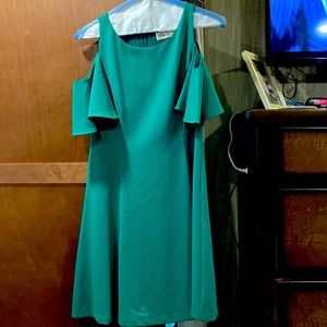Eliza J Cold Shoulder Dress
